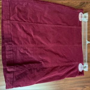 Free people corduroy mini skirt